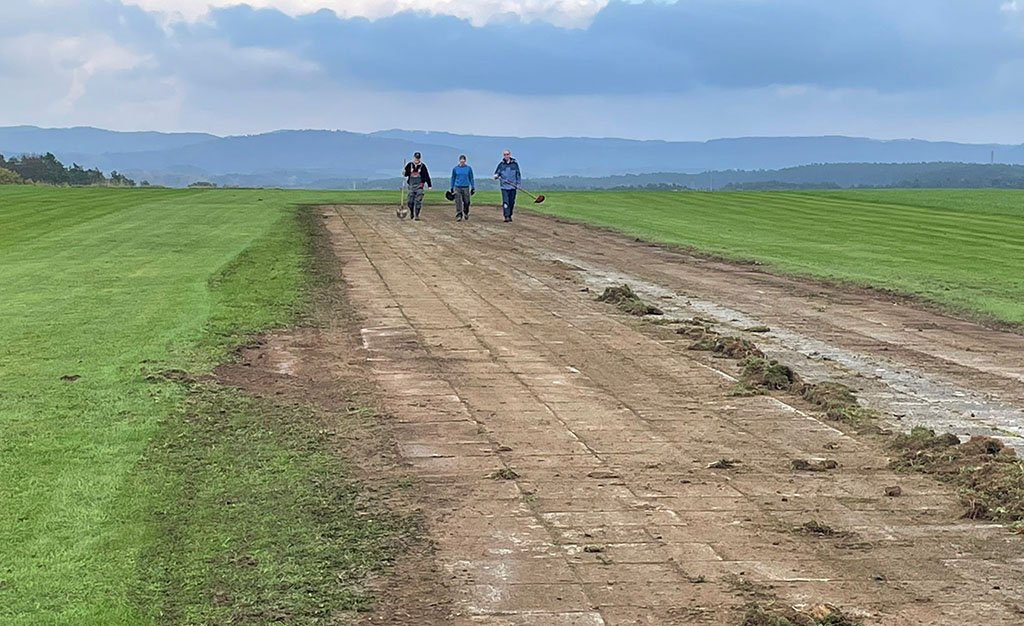 Platzpflege im November 2022 Platzpflege im November 2022